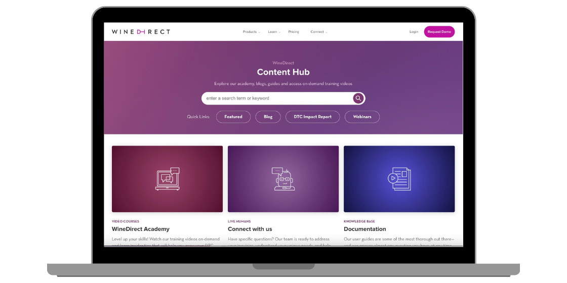 WineDirect Content Hub
